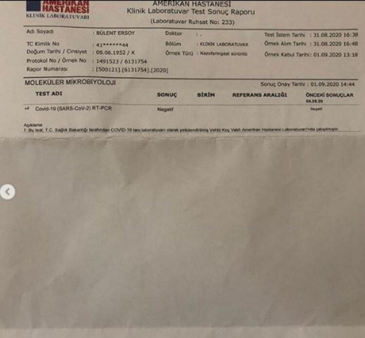 Bülent Ersoy'dan koronavirüs açıklaması