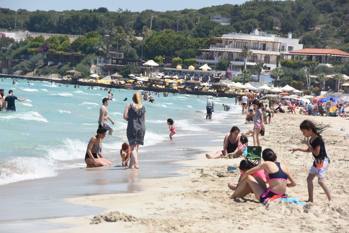 Turizm cenneti Ege'ye tatilci akını