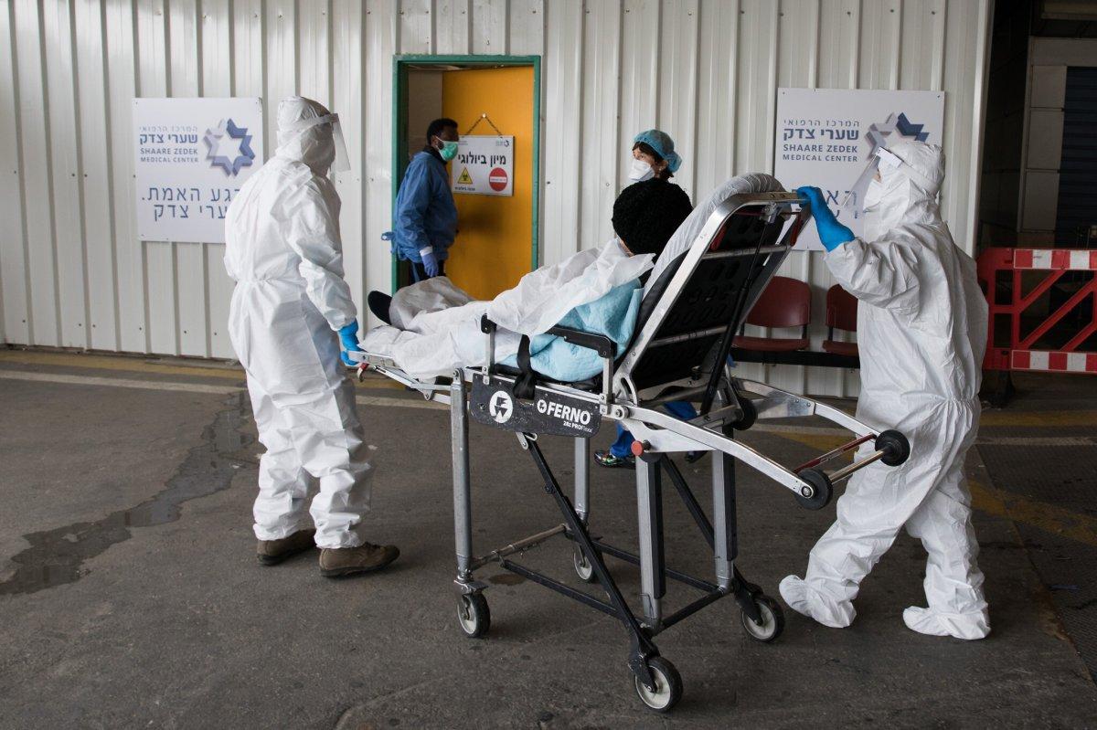 İsrail'de günlük koronavirüs vaka sayısı 4 bini geçti