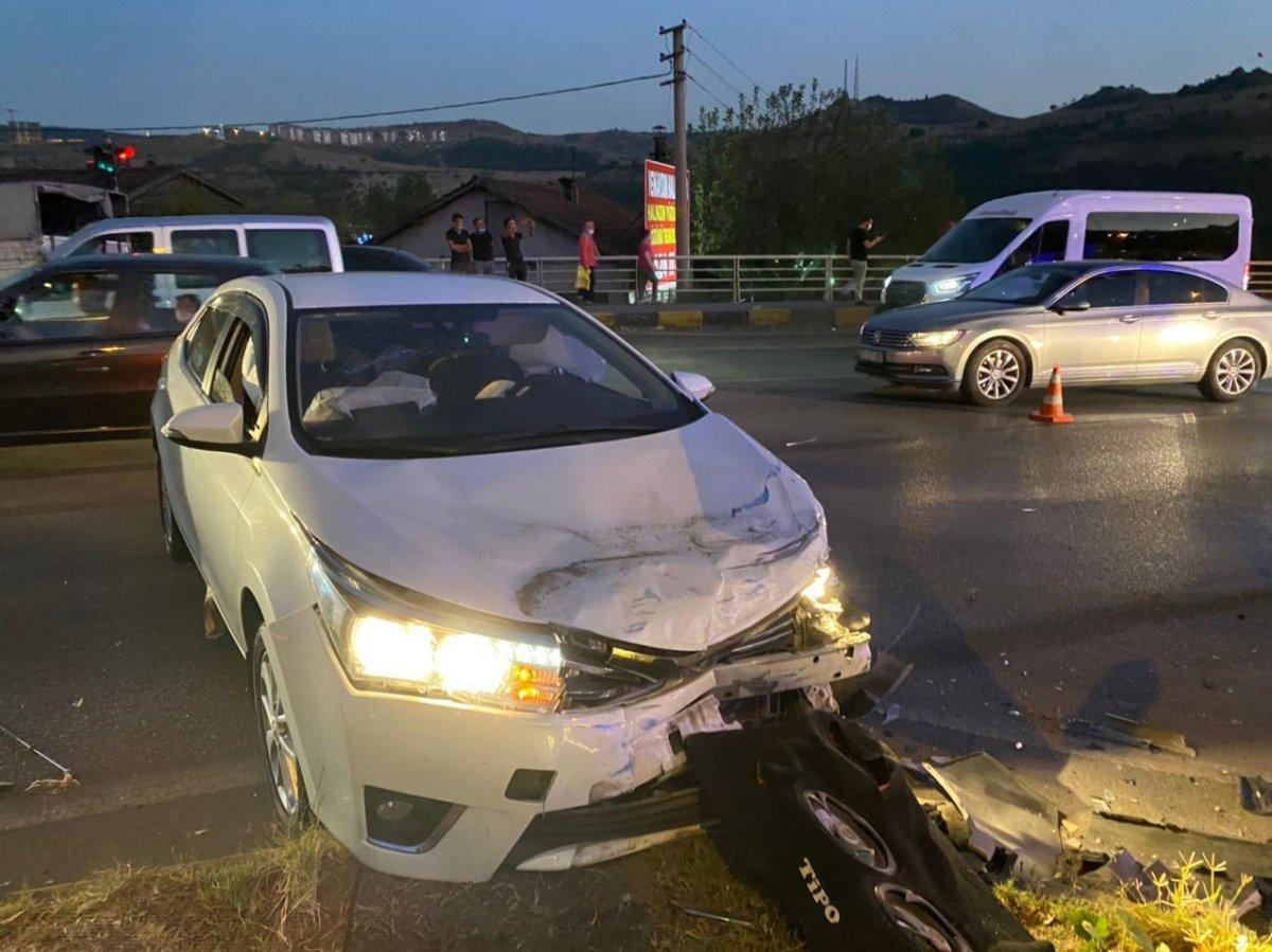 Karabük'te bir kişi kazaya sebep olup olay yerinden kaçtı