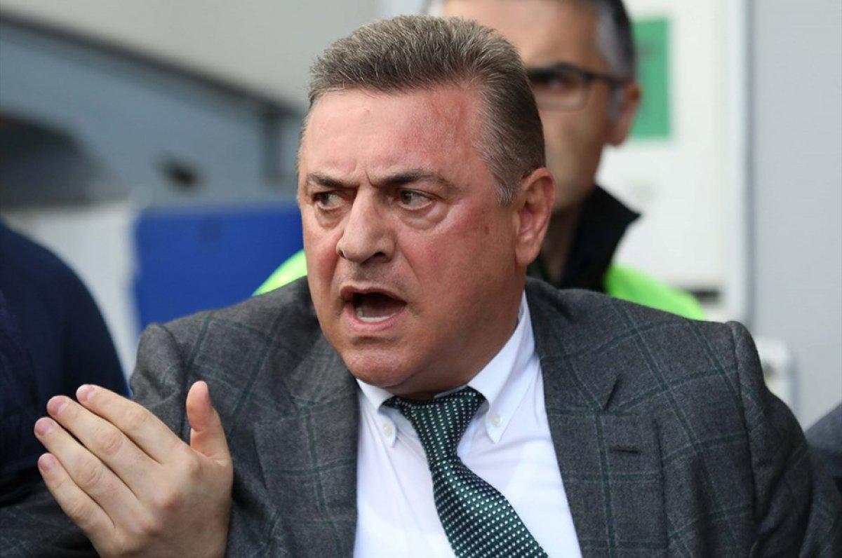 Rizespor Başkanı Hasan Kartal hakeme yüklendi