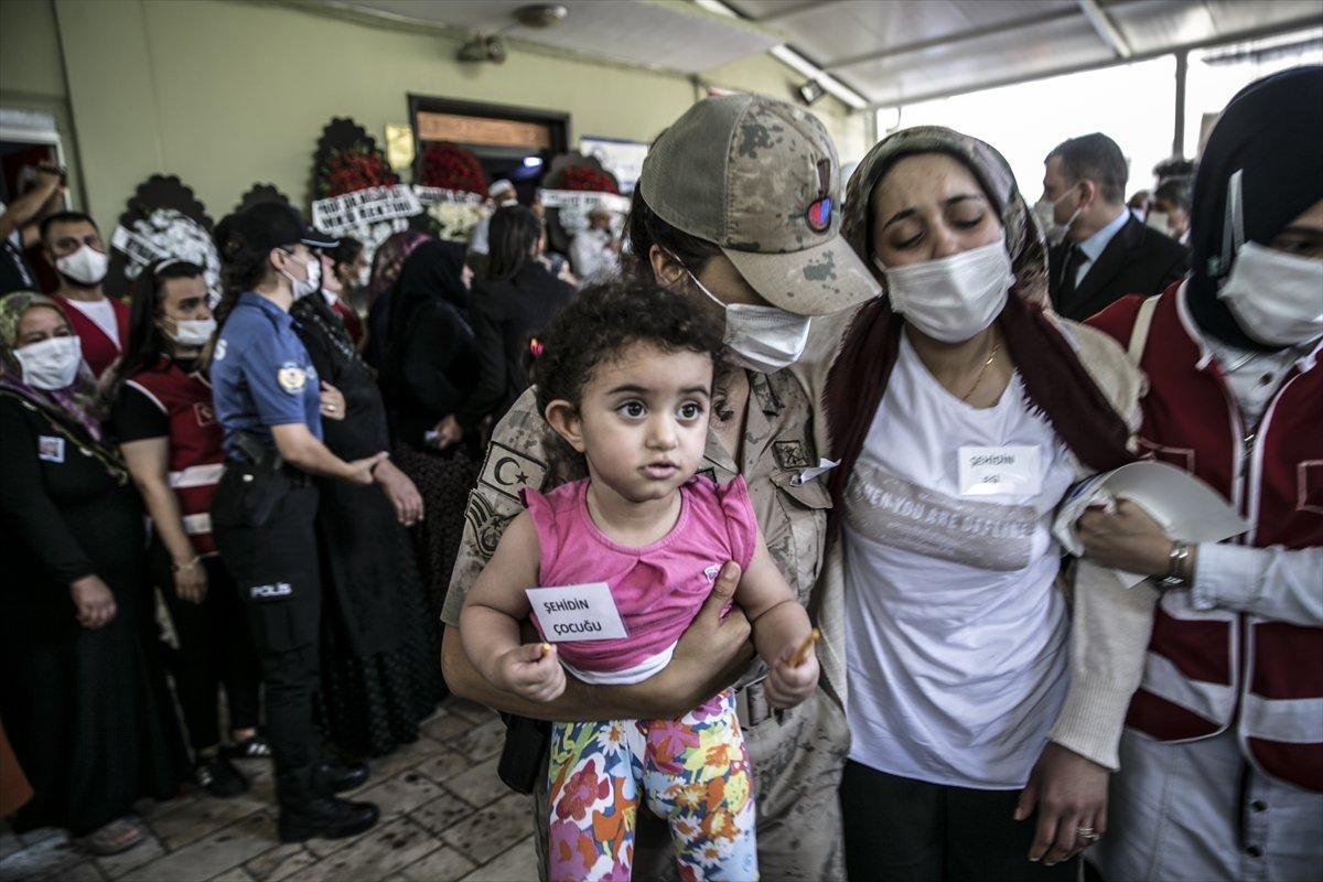 Van şehidi Sezer Uçar'a veda