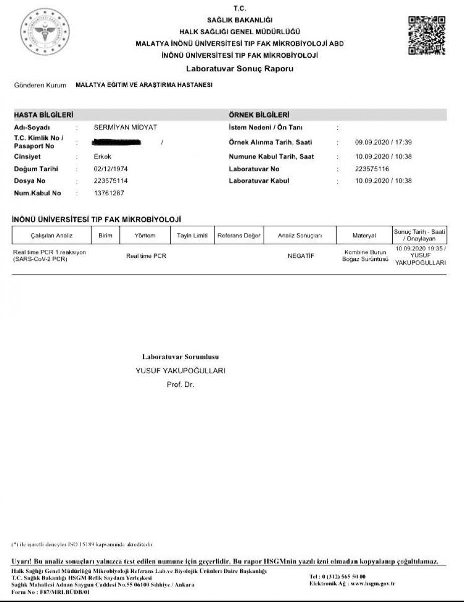 Hayatını kaybeden Halil Kumova’nın koronavirüs testi pozitif çıktı