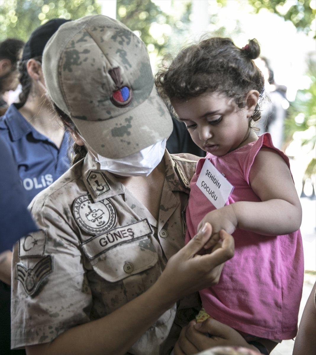 Van şehidi Sezer Uçar'a veda