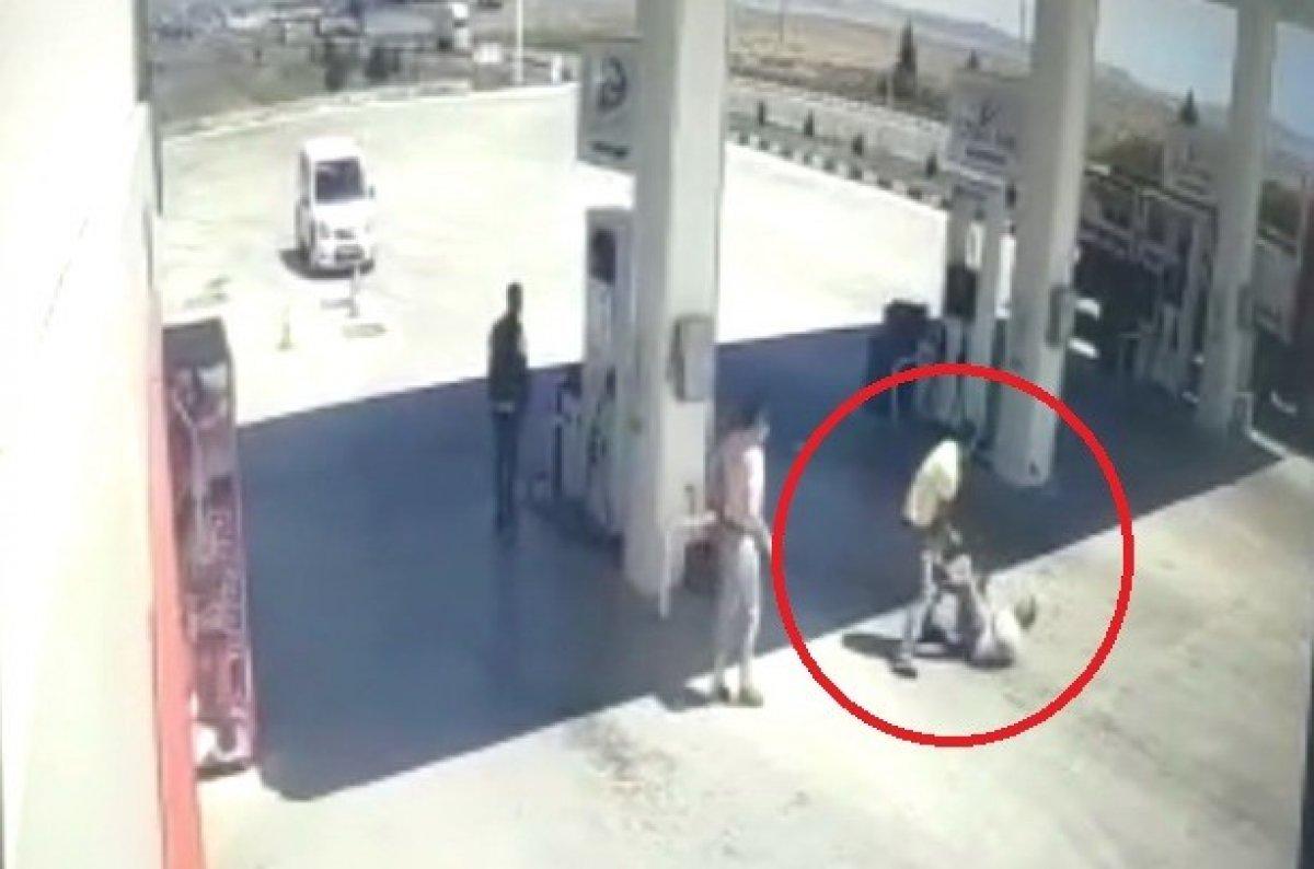 Amasya'da iş yeri sahibi denetim yapan uzmanı darbetti