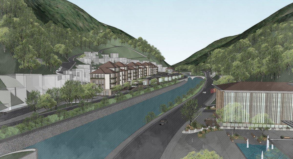 Dereli'de yapılacak konutların fotoğrafları paylaşıldı