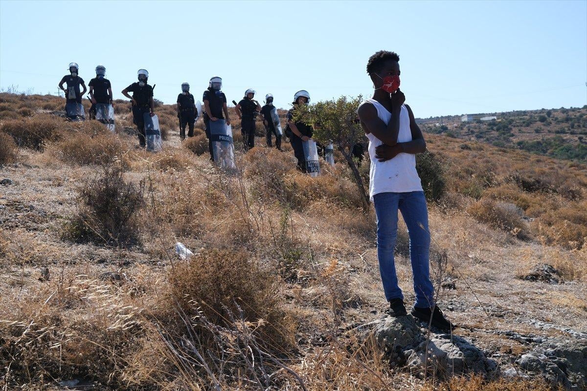 Moria kampındaki sığınmacılar özgürlük istiyor