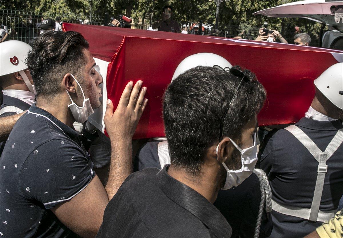 Van şehidi Sezer Uçar'a veda