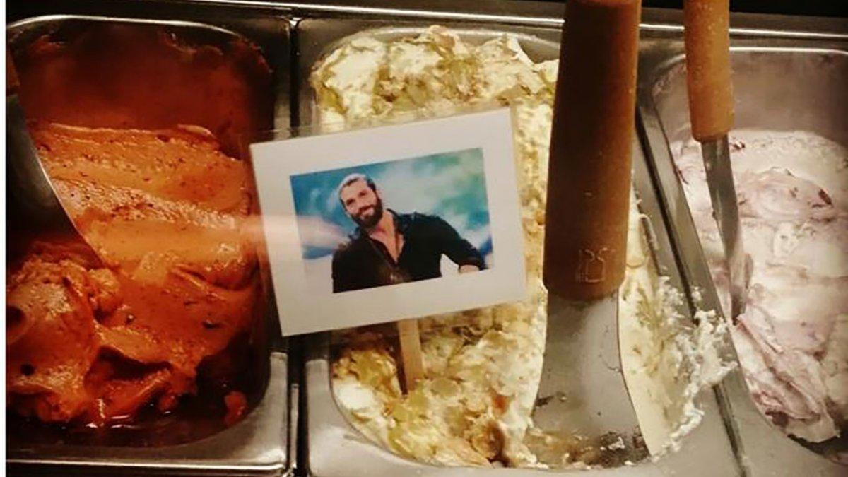 İtalyanlar Can Yaman'ın dondurmasını yaptı