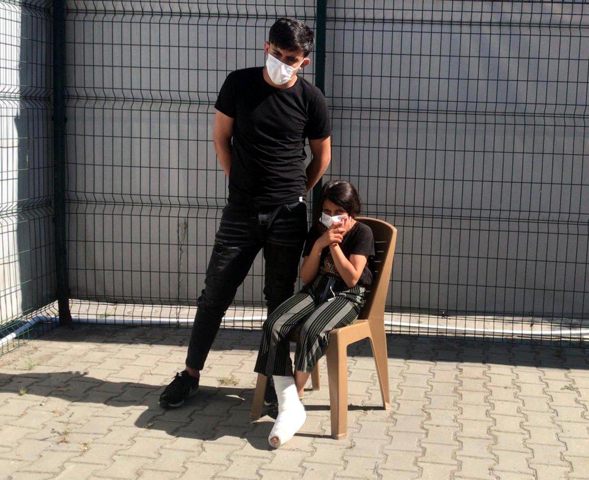 Yunan askeri, Suriyeli Gazin'i plastik mermiyle vurdu