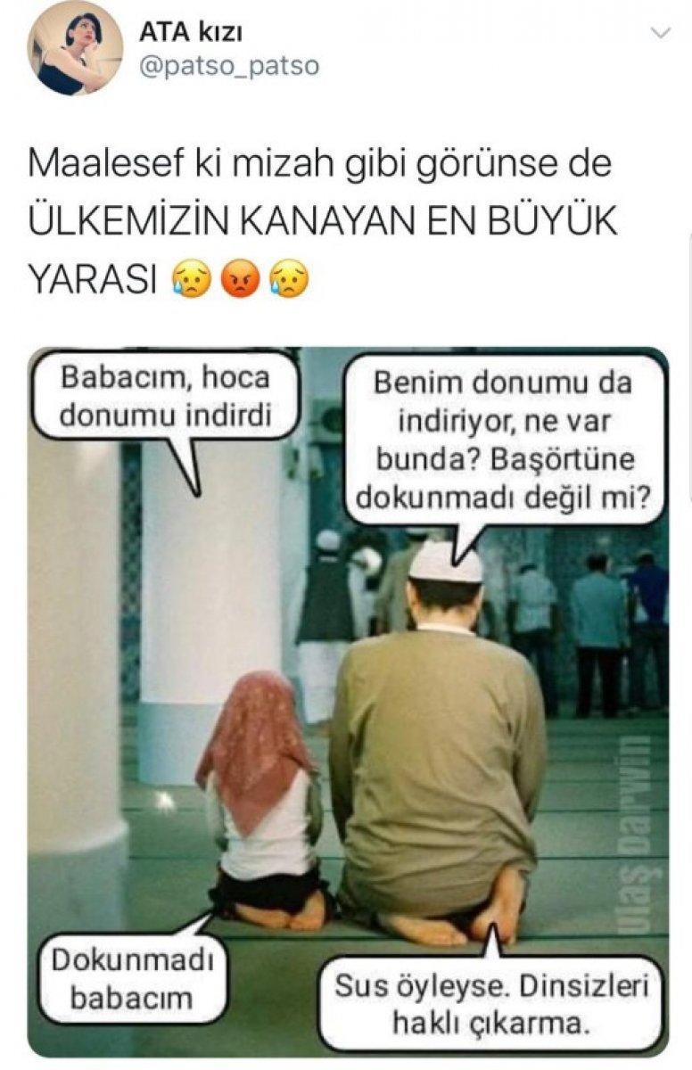 Müslümanları aşağılayan karikatürü paylaşan kişi tutuklandı