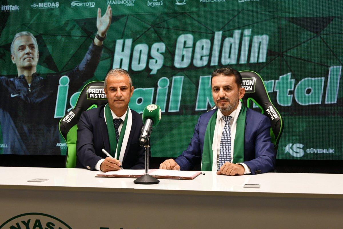İsmail Kartal, resmen Konyaspor'da