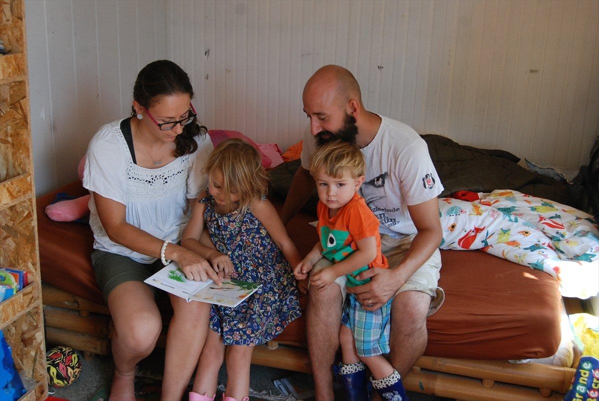 İsviçre'de evlenen çift, Alpler yerine Kazdağları'nı seçti