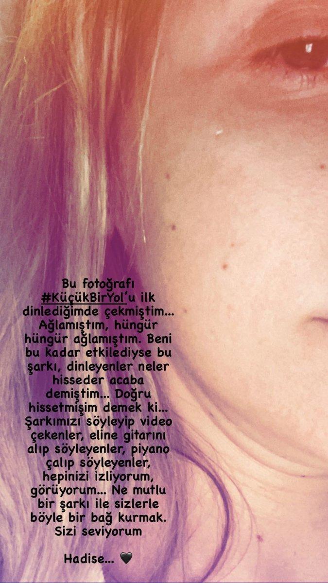 Hadise: Hüngür hüngür ağladım