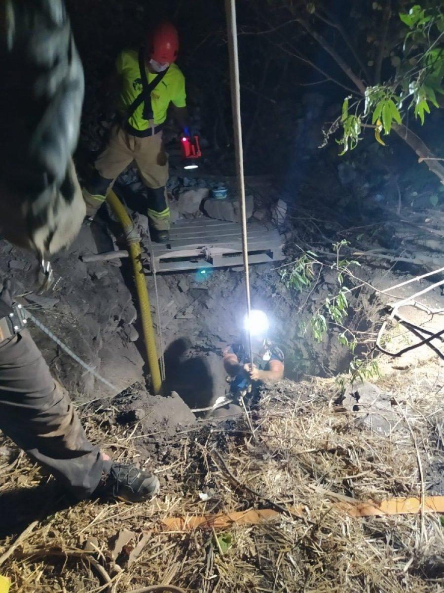 İzmir’de kaçak kazı alanında göçük