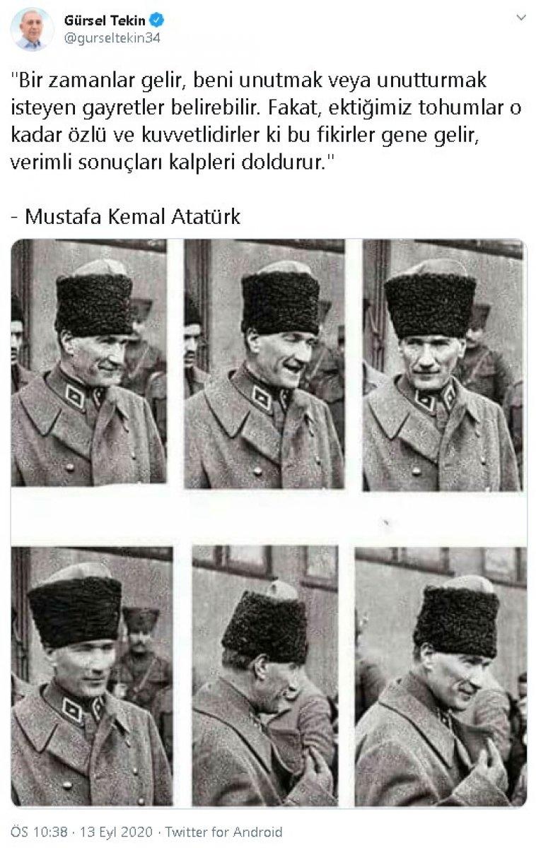 Atatürk demem diyen Canan Kaftancıoğlu'na CHP'den tepkiler