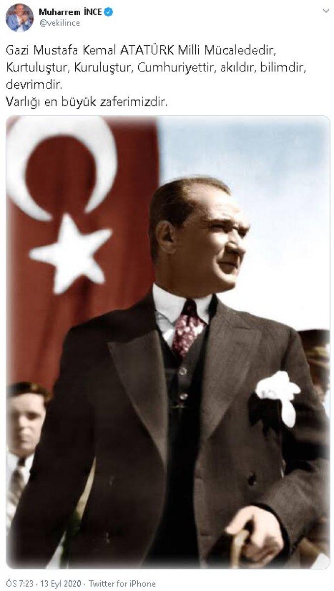 Atatürk demem diyen Canan Kaftancıoğlu'na CHP'den tepkiler