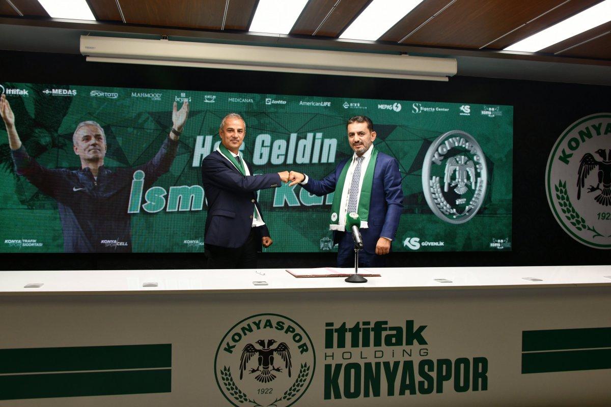 İsmail Kartal, resmen Konyaspor'da