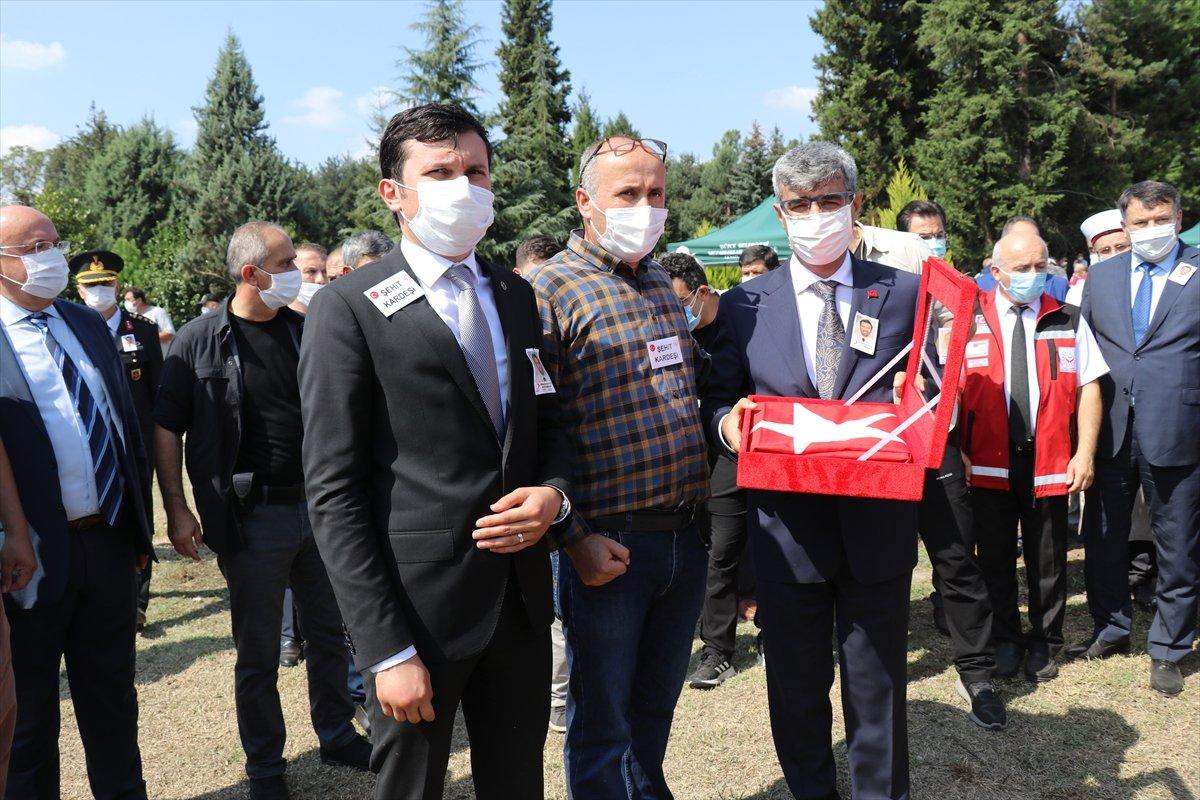 Kızılay şehidi Mehmet Arif Kıdıman, son yolculuğuna uğurlandı