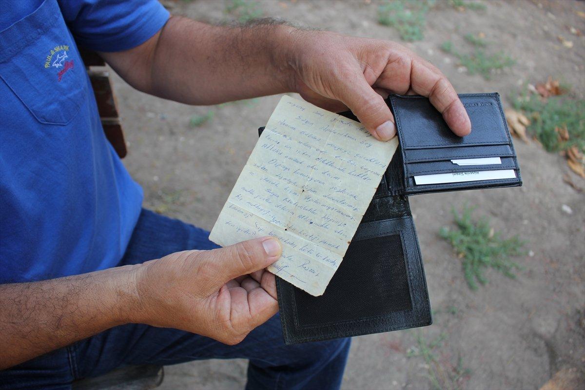 12 Eylül'de hapisteki arkadaşının gönderdiği mektubu saklıyor