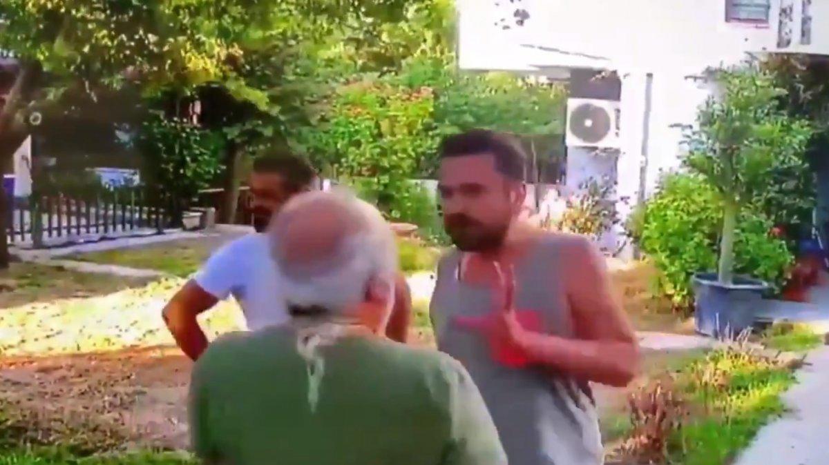 Halil Sezai'nin yaşlı adamı dövdüğü anın en net görüntüsü