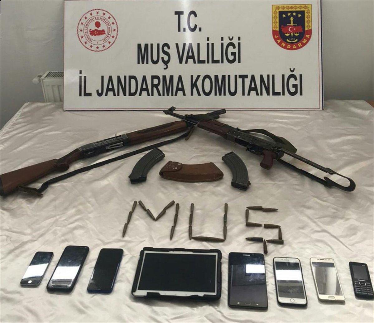 Muş'ta PKK operasyonu