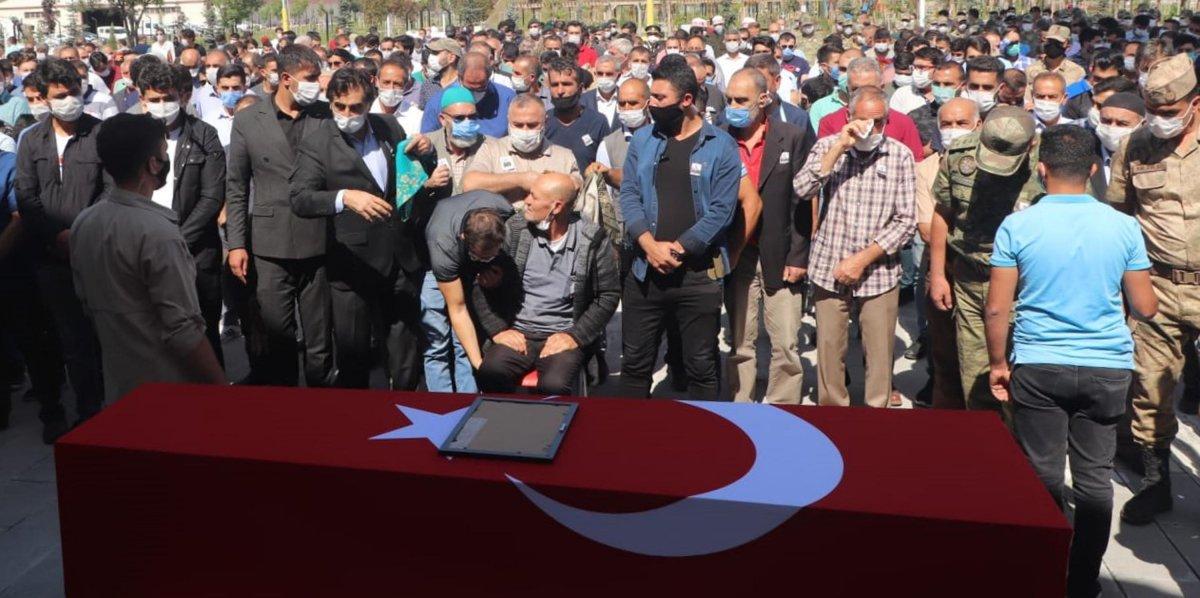 Şehit Teğmen Harun Aslan, son yolculuğuna uğurlandı