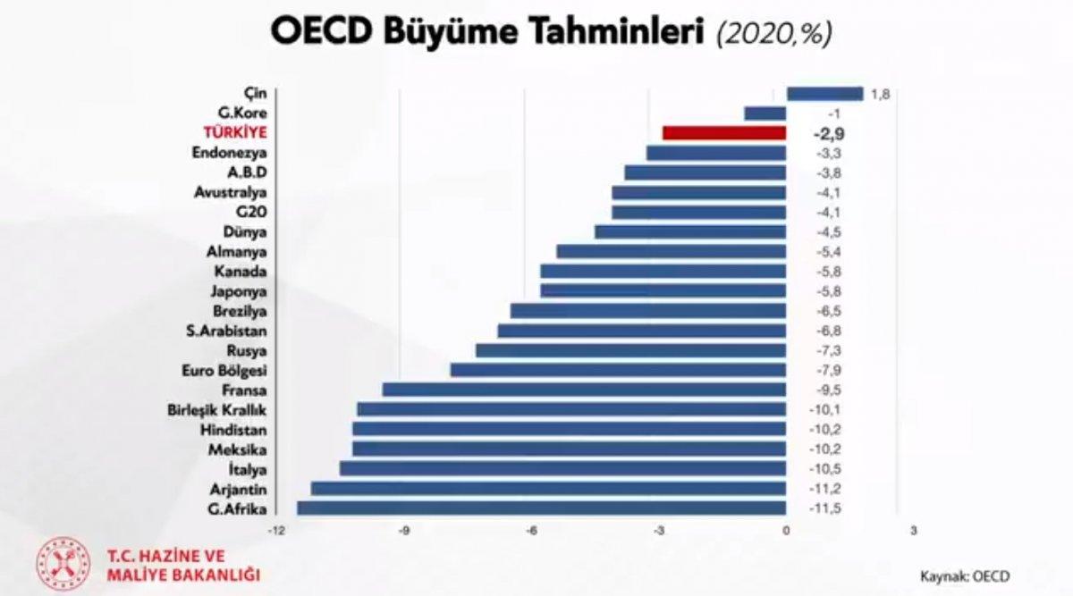 Berat Albayrak: Pandemiden en az etkilenen 3'üncü ülkeyiz