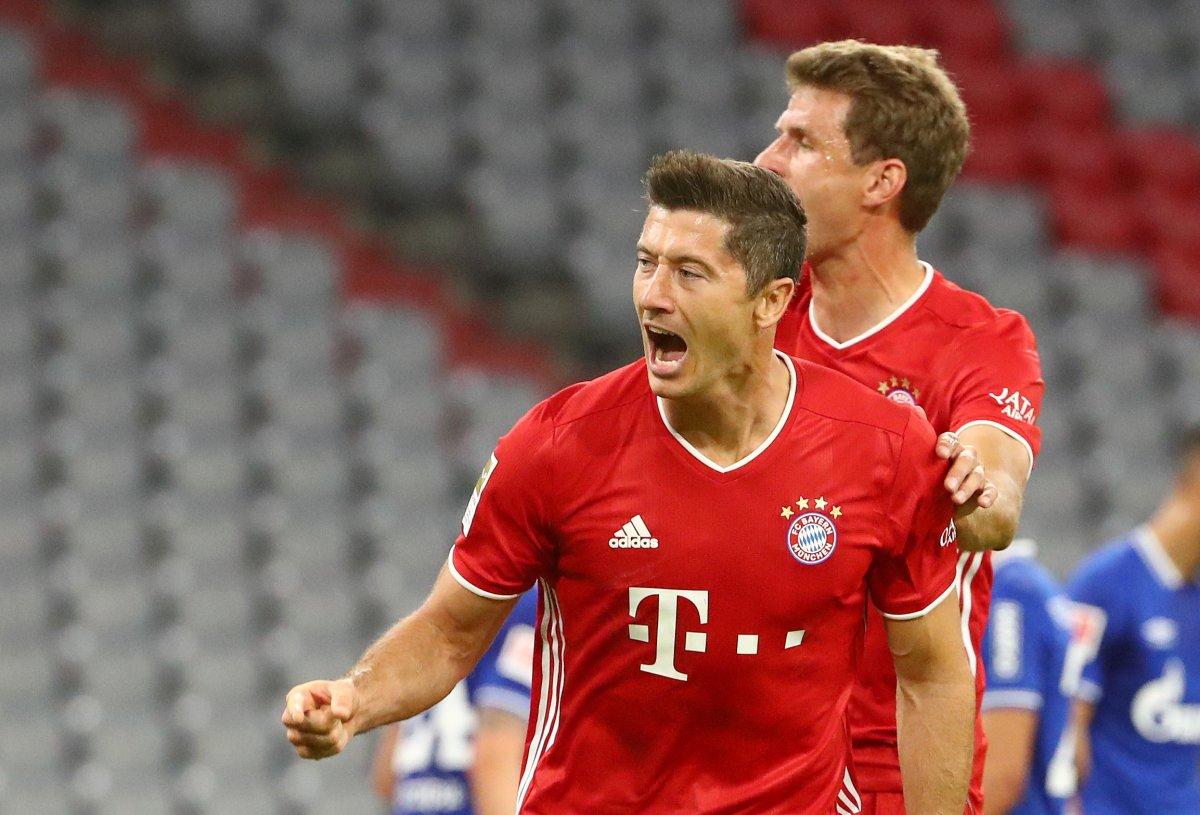 Bayern Münih'ten Schalke'ye 8 gol