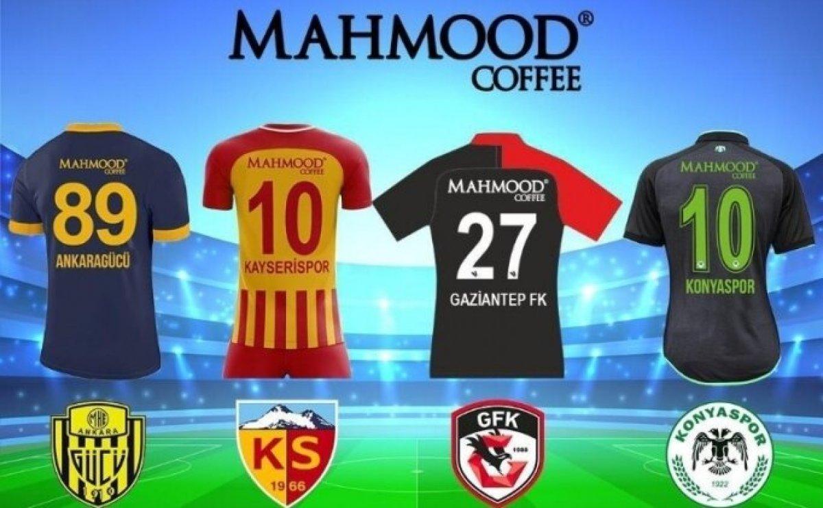 Mahmood Coffee'den 4 Süper Lig takımına sponsorluk desteği
