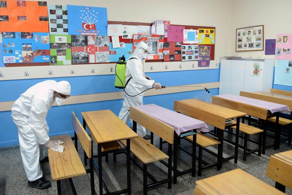 Bakan Ziya Selçuk, koronavirüse karşı okullarda alınan önlemleri açıkladı