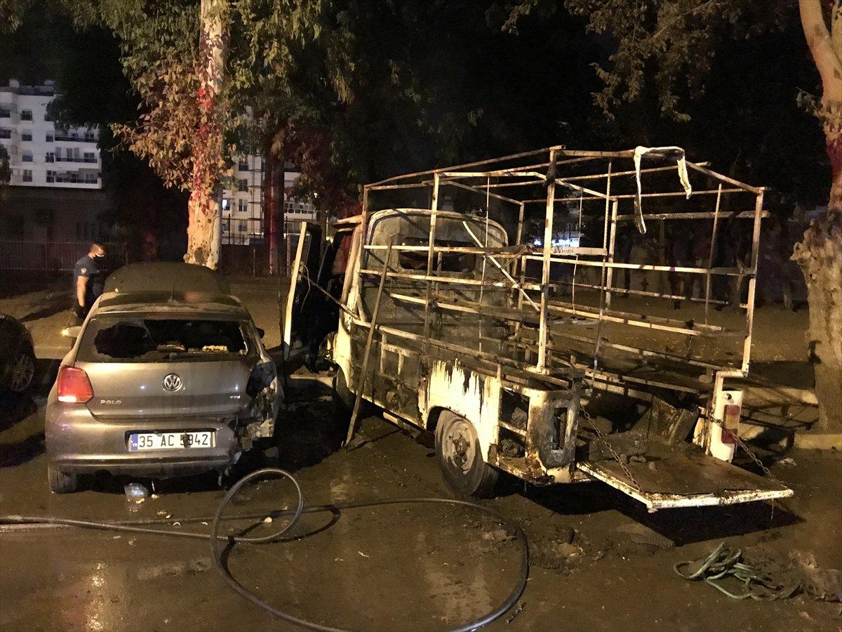 İzmir'de 3 aracı kundakladığı iddia edilen zihinsel engelli kişi yakalandı