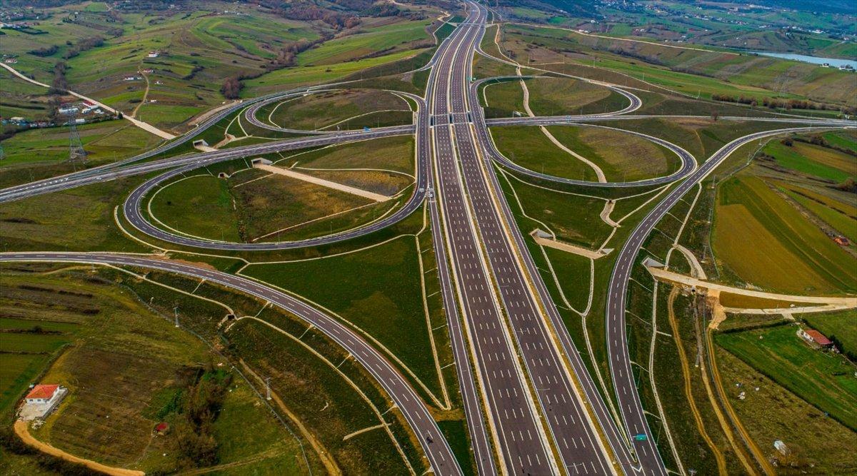 Kuzey Marmara Otoyolu'nun 5'inci kısmı açıldı