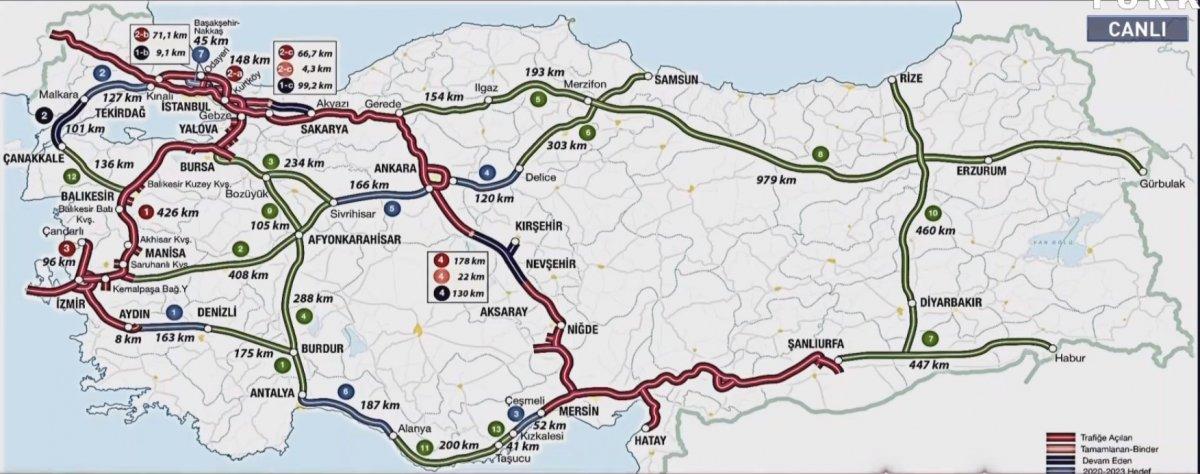 Kuzey Marmara Otoyolu'nun 5'inci kısmı açıldı
