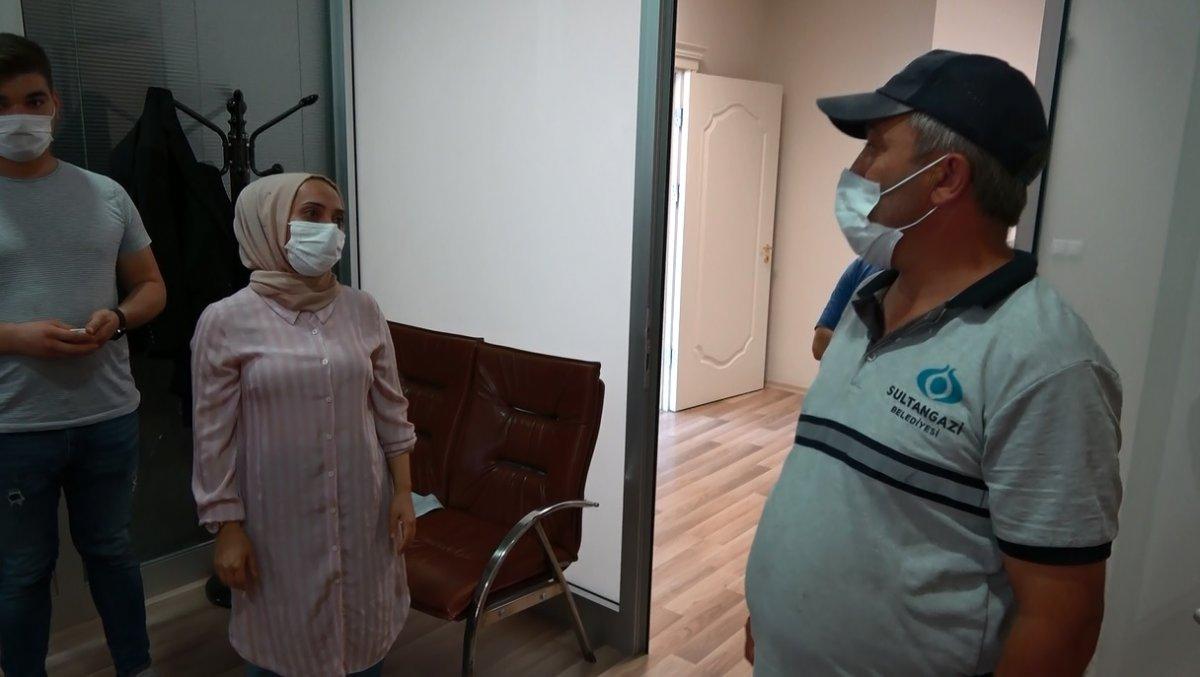 Sultangazi'de kaybolan emanet altınları temizlik görevlisi buldu