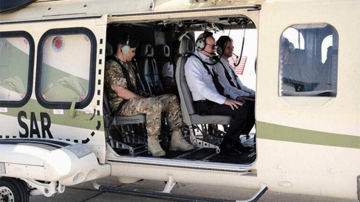 Fransız bakan Kıbrıs üzerinde keşif uçuşu yaptı