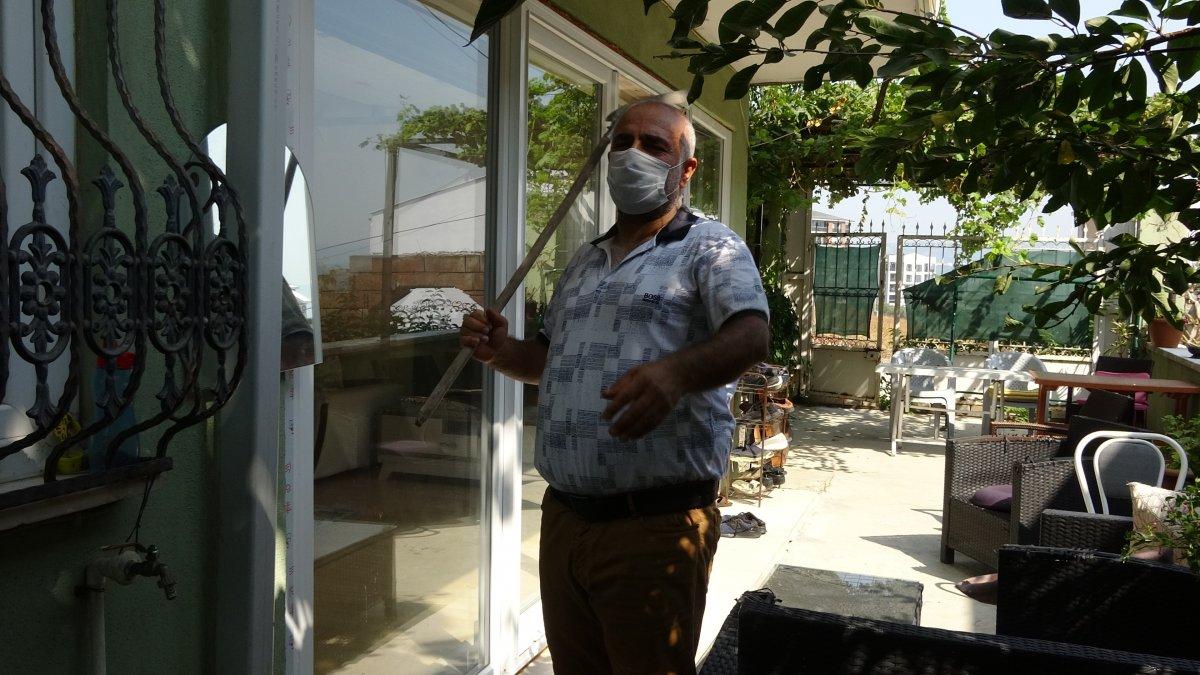 Bursa'da ev sahibi ile göz göze gelen hırsız 2’nci kattan atladı