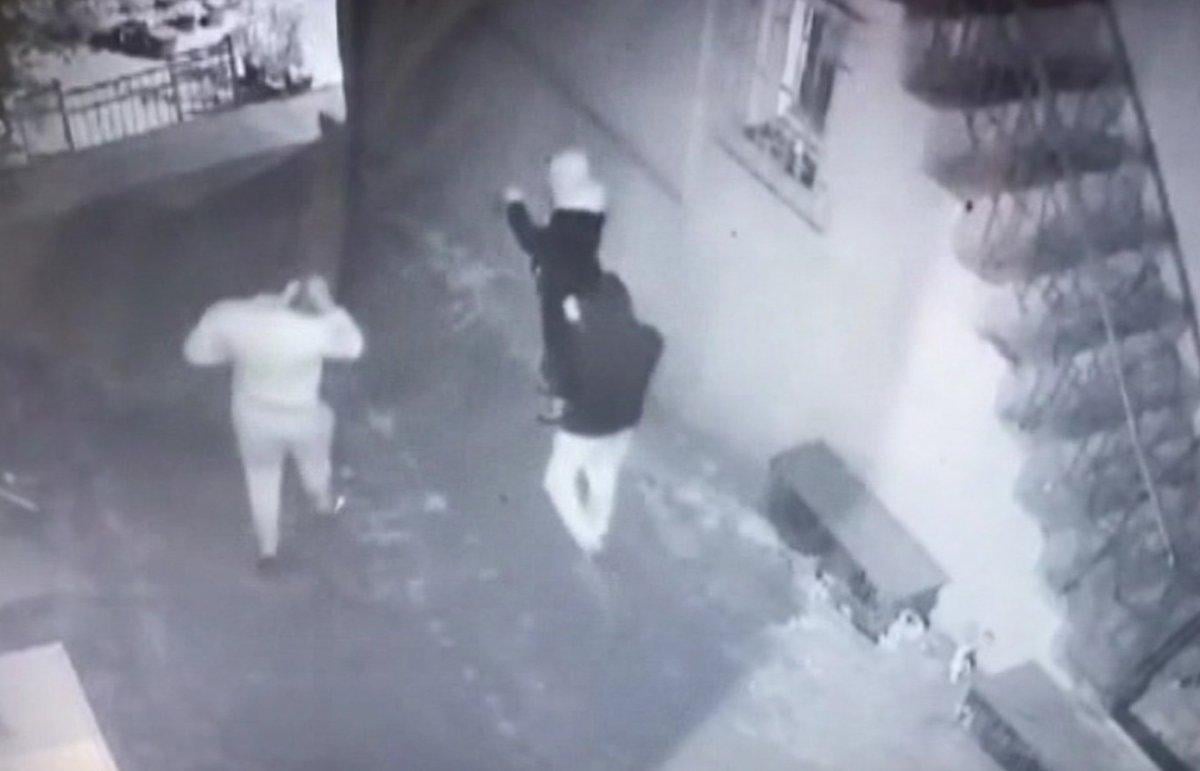 Şişli'de bir kişinin öldürüldüğü husumetli iki grubun kavga görüntüleri