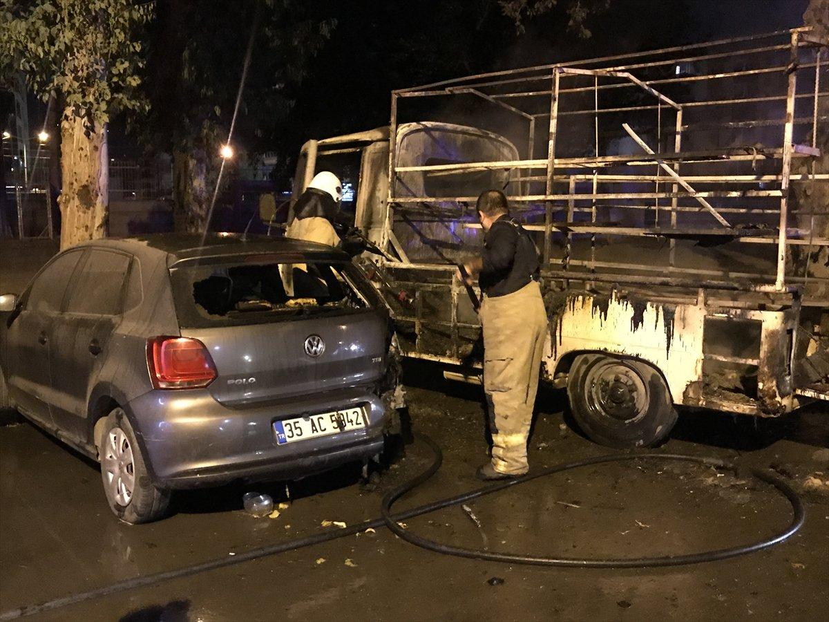 İzmir'de 3 aracı kundakladığı iddia edilen zihinsel engelli kişi yakalandı