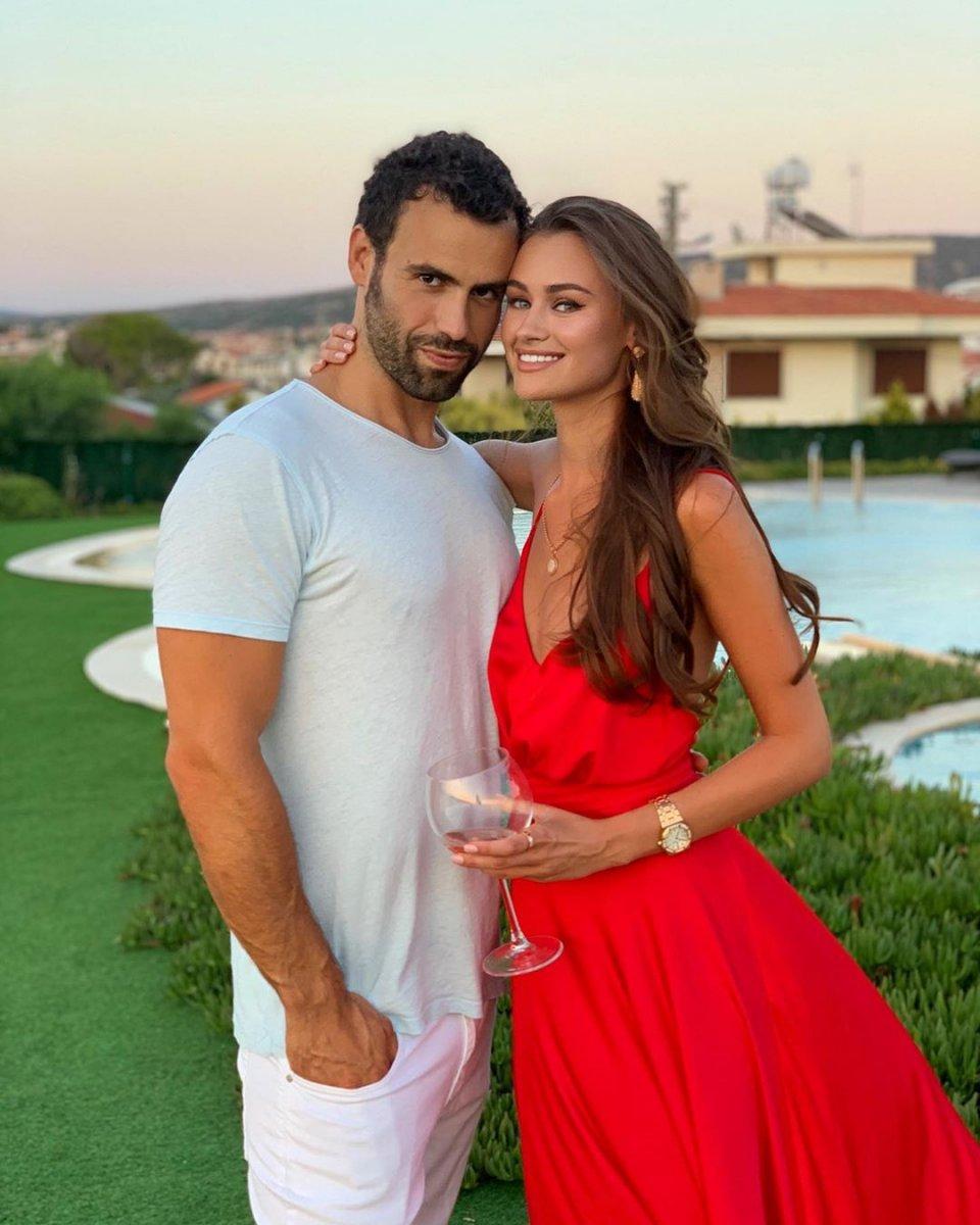 Ukraynalı model Daria Kyryliuk ve sevgilisi koronaya yakalandı