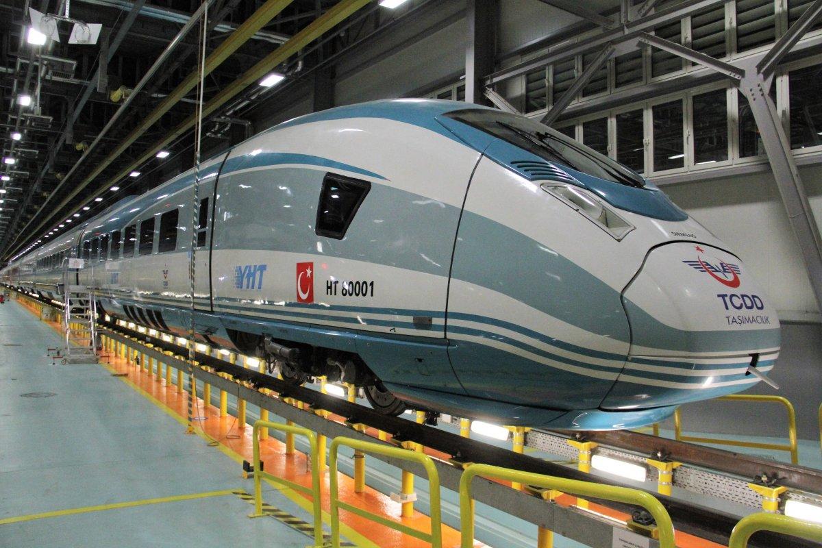 Almanya, 12 YHT setinin 8’ini Türkiye'ye teslim etti