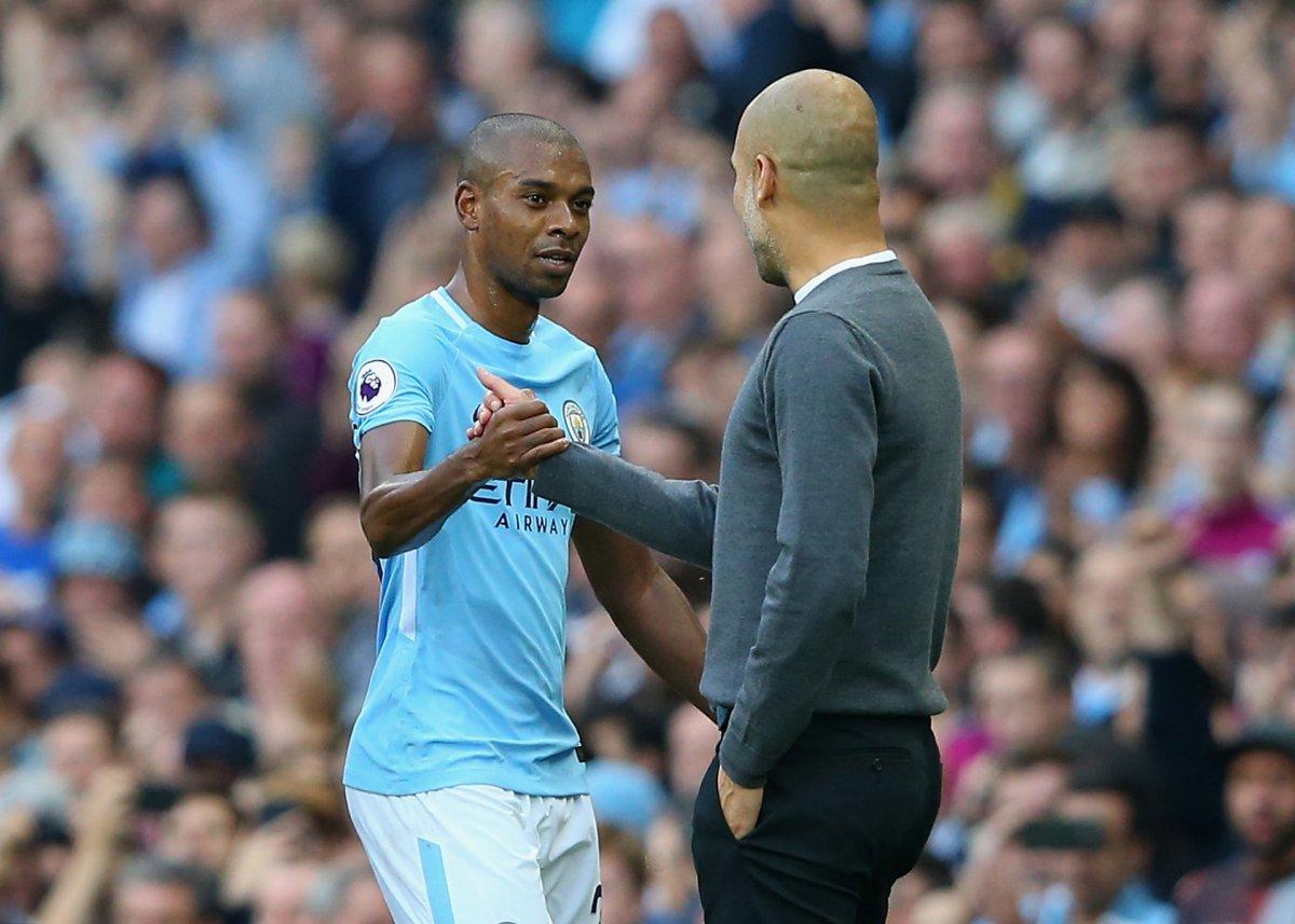 Manchester City'nin yeni kaptanı Fernandinho