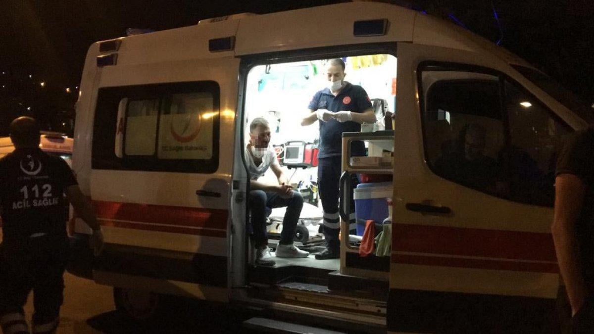 Zonguldak'ta tartıştığı kişinin kulağını baltayla kesti