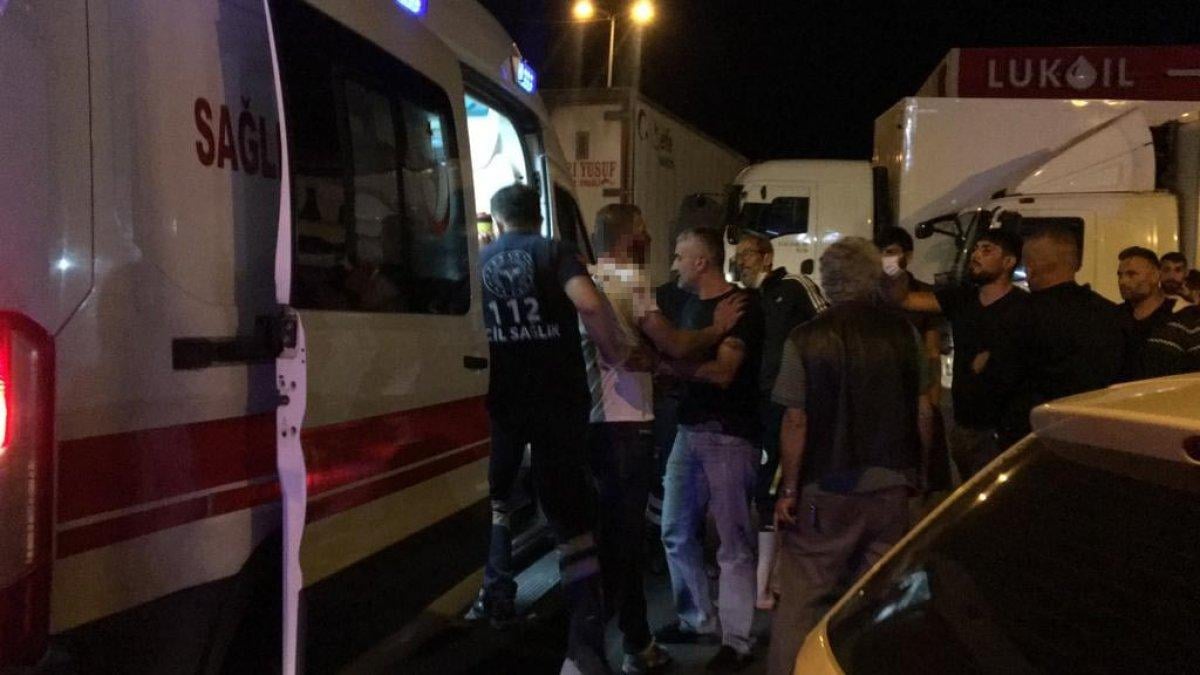 Zonguldak'ta tartıştığı kişinin kulağını baltayla kesti