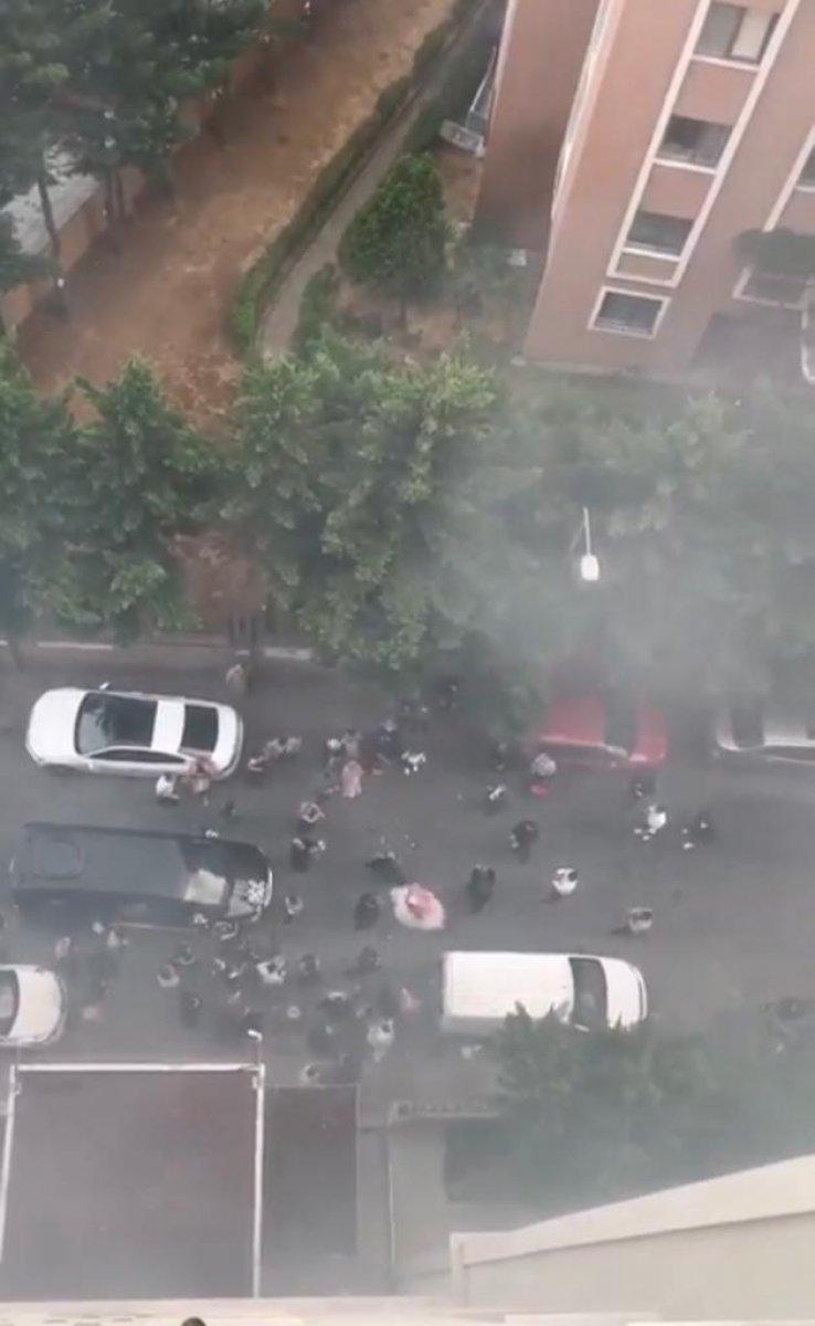 Ümraniye'de meşaleli kız alma merasimi