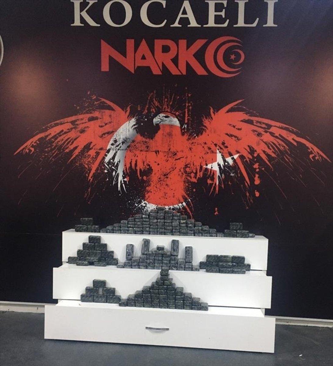 Türkiye'de son bir haftada 1 ton 66 kilogram eroin ele geçirildi