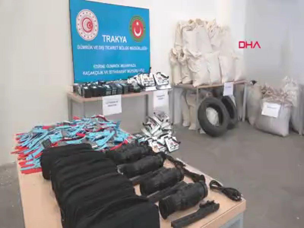 Kapıkule ve Hamzabeyli'de 4,5 milyon liralık uyuşturucu ele geçirildi