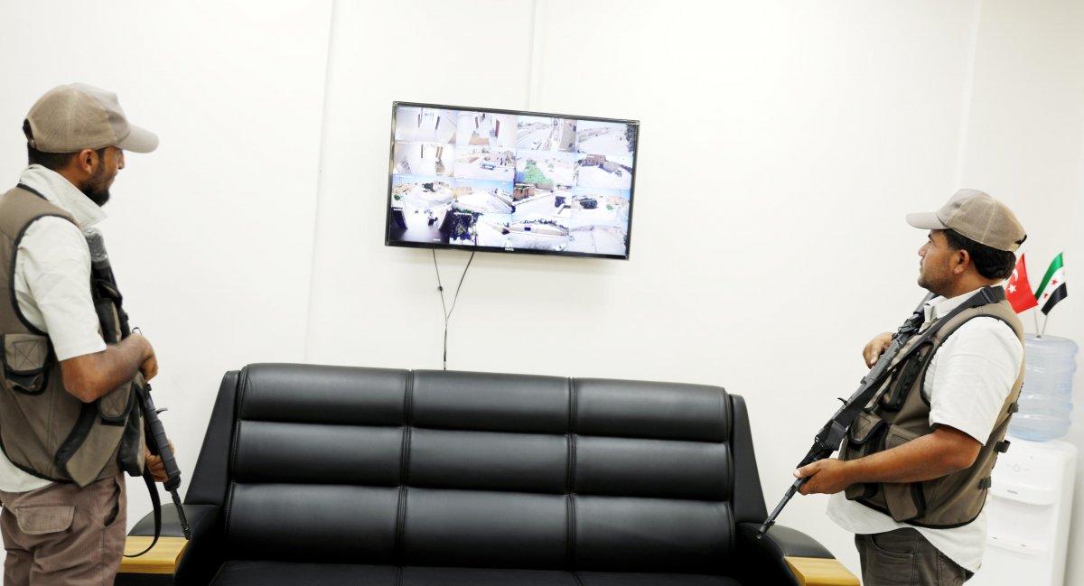 Tel Abyad, güvenlik kameraları ile izleniyor