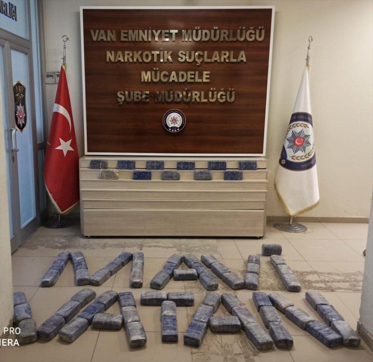 Türkiye'de son bir haftada 1 ton 66 kilogram eroin ele geçirildi