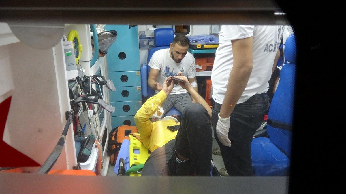 Adana'da 2 motosiklet çarpıştı